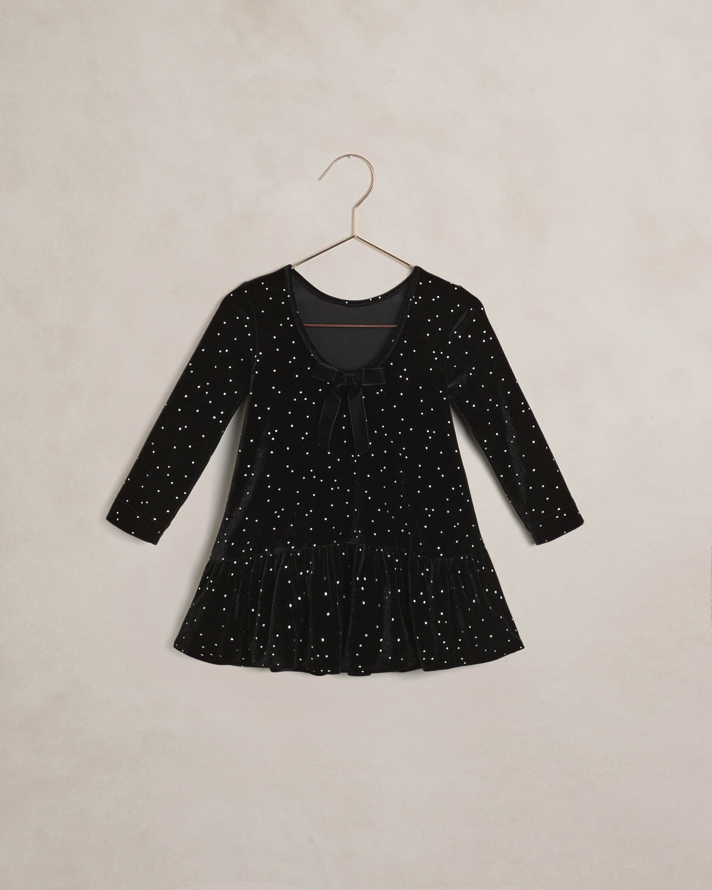 PENNY DRESS BLACK RHINESTONE