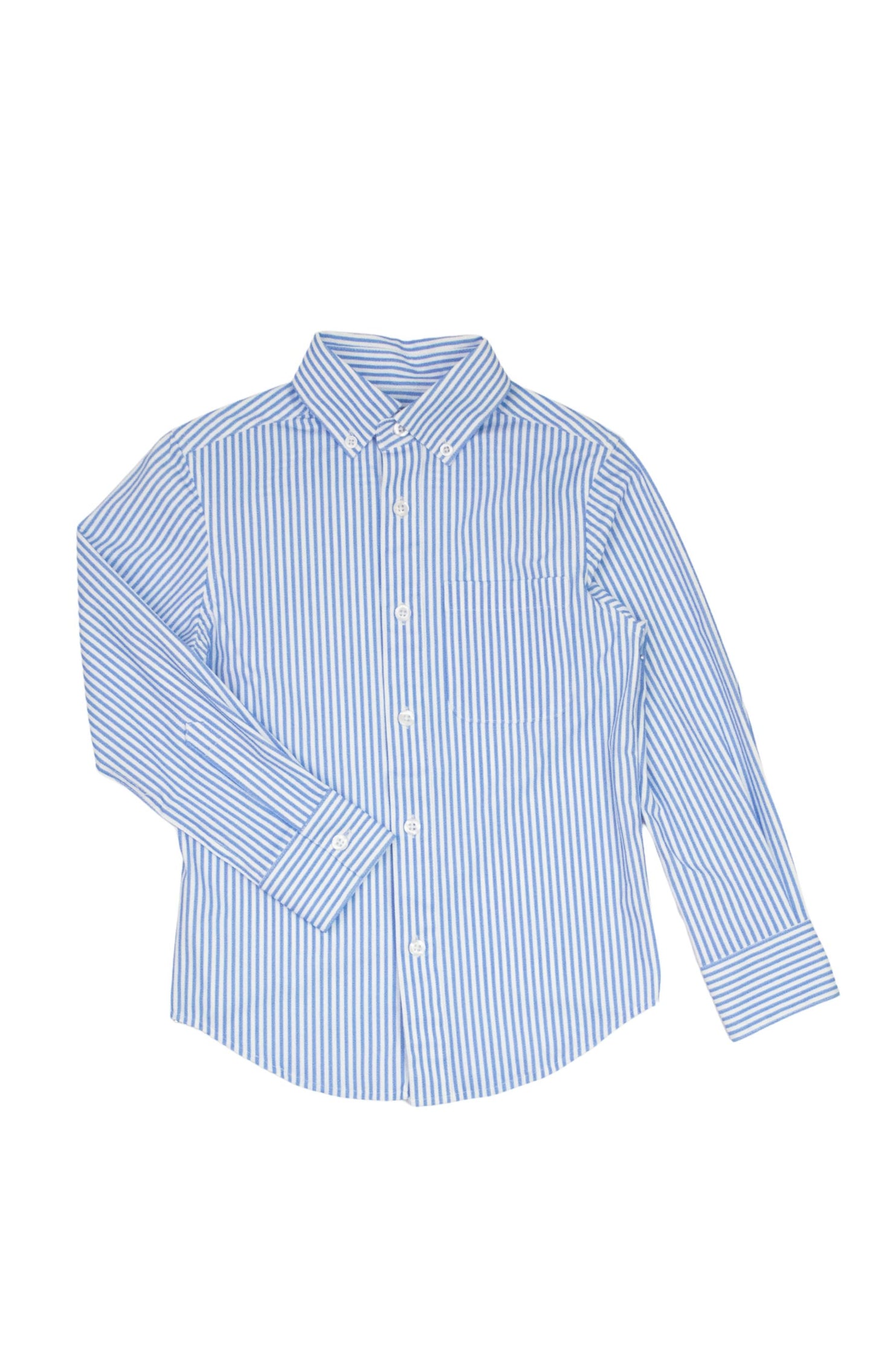 STANDARD STRETCH SHIRT BLUE PINSTRIPE