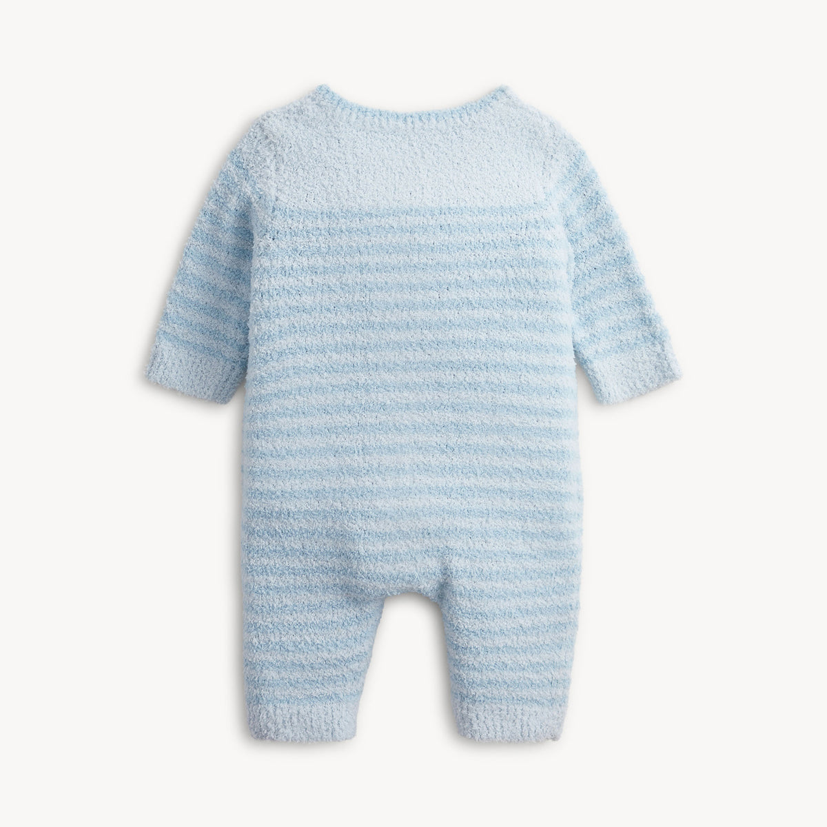CHENILLE BLUE SWEATER ROMPER
