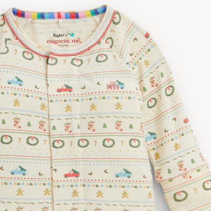 TRADITIONAL CHRISTMAS RF CONV COVERALL