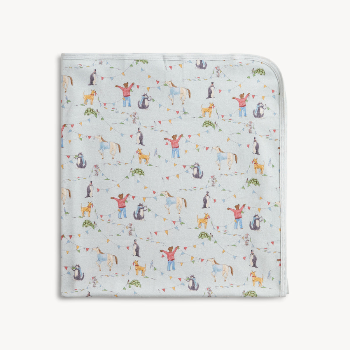 FESTIVAL FRIENDS ORGANIC COTTON BLANKET