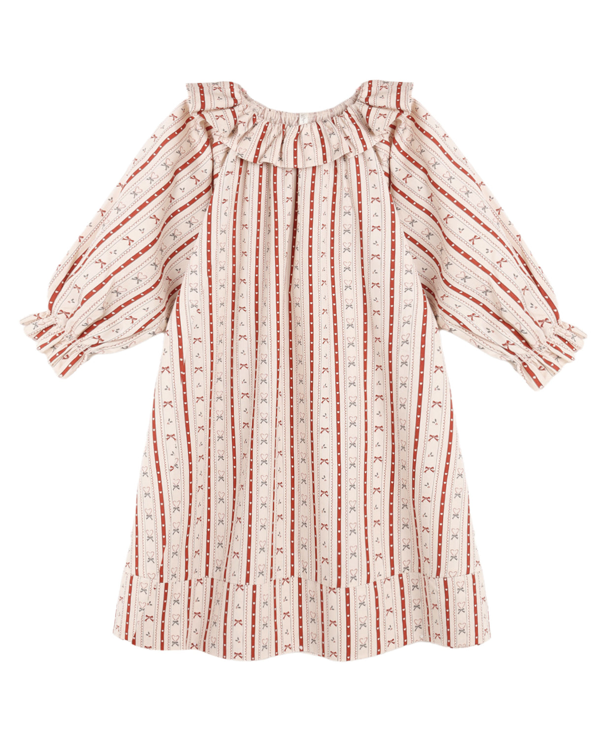 GIRL'S NIGHTGOWN CANDY CANE LANE