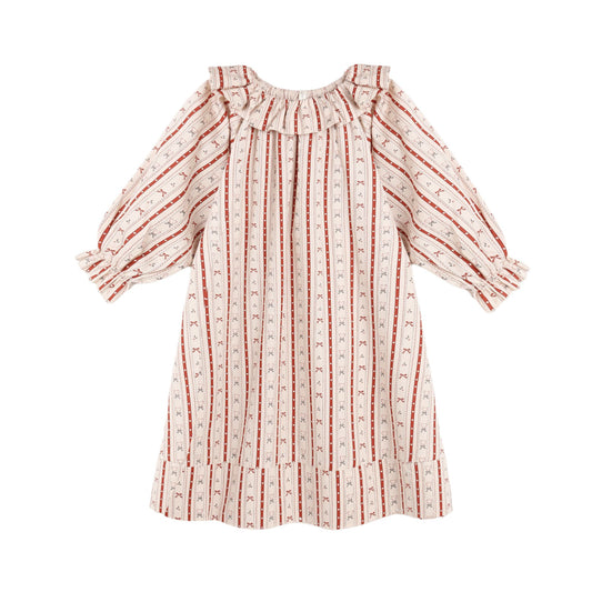 GIRL'S NIGHTGOWN CANDY CANE LANE