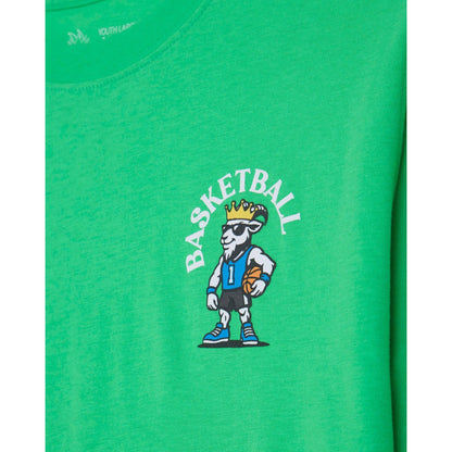 BASKETBALL MOST VALUABLE GOAT T-SHIRT: LEAP FROG