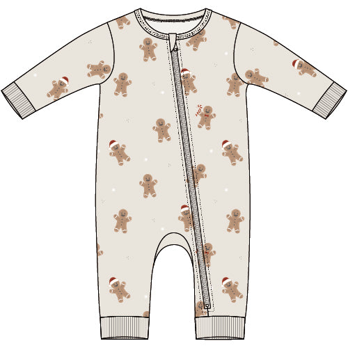 L/S PLAYSUIT KNIT-BEIGE