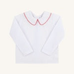 Peter Pan Collar Shirt Onesie Broadcloth