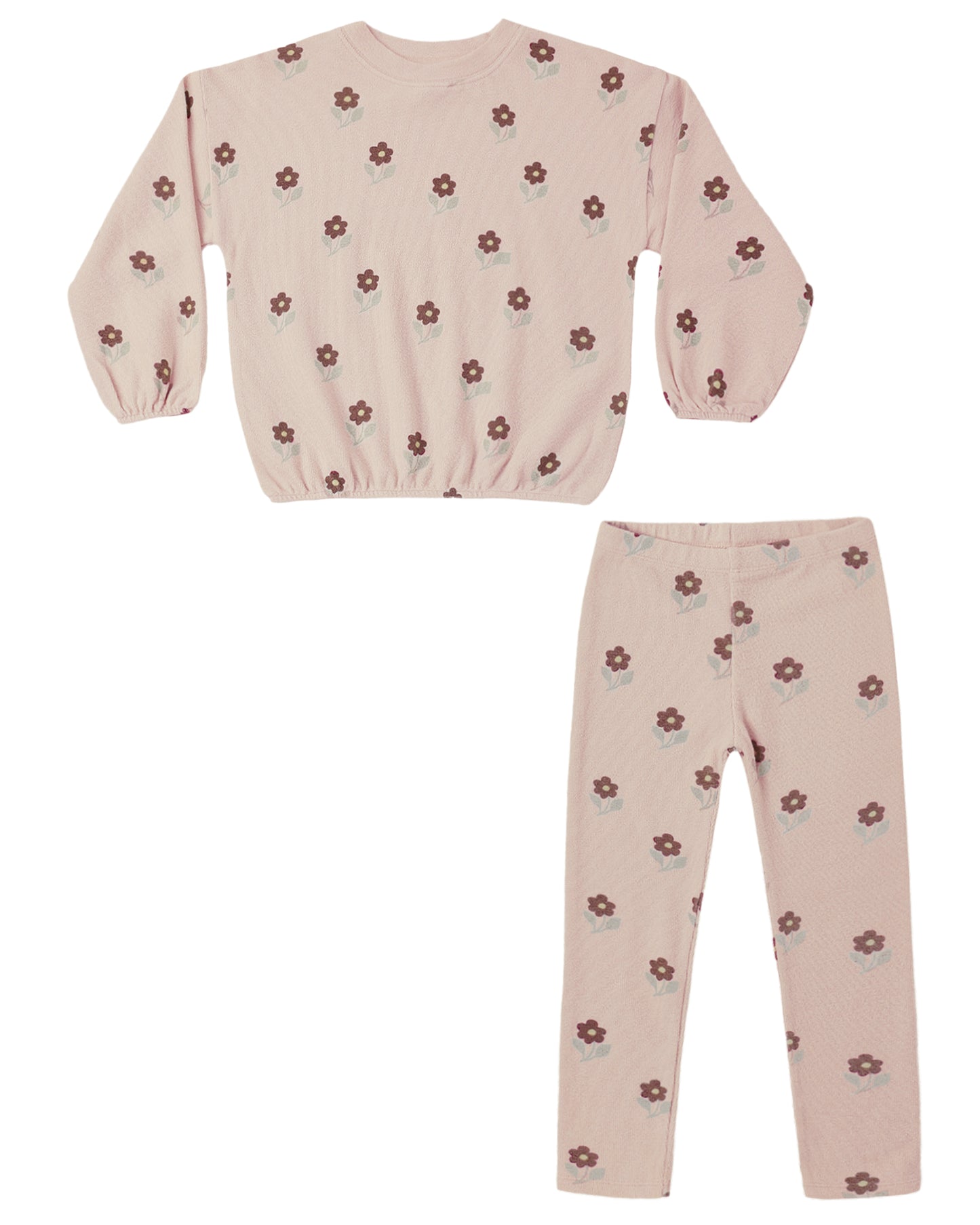 SPONGEY KNIT SET PETAL DAISY