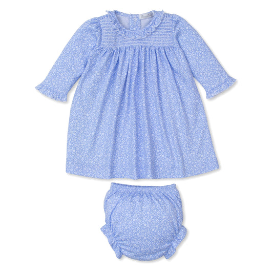 Dress Set- Light Blue flowers