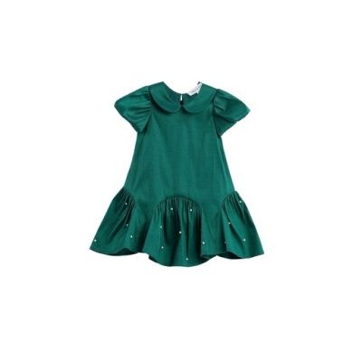 HOLLY AND PEARLS DRESS