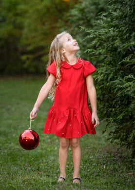 CRIMSON GLOW DRESS