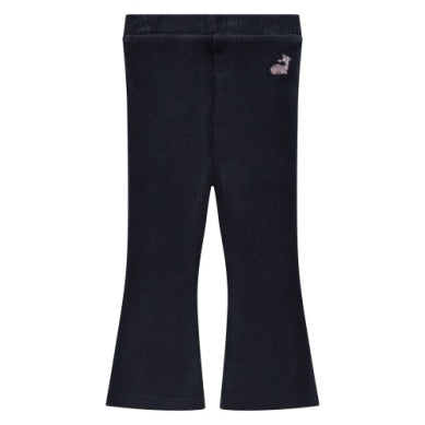 BABY GIRLS FLARED RIB PANTS