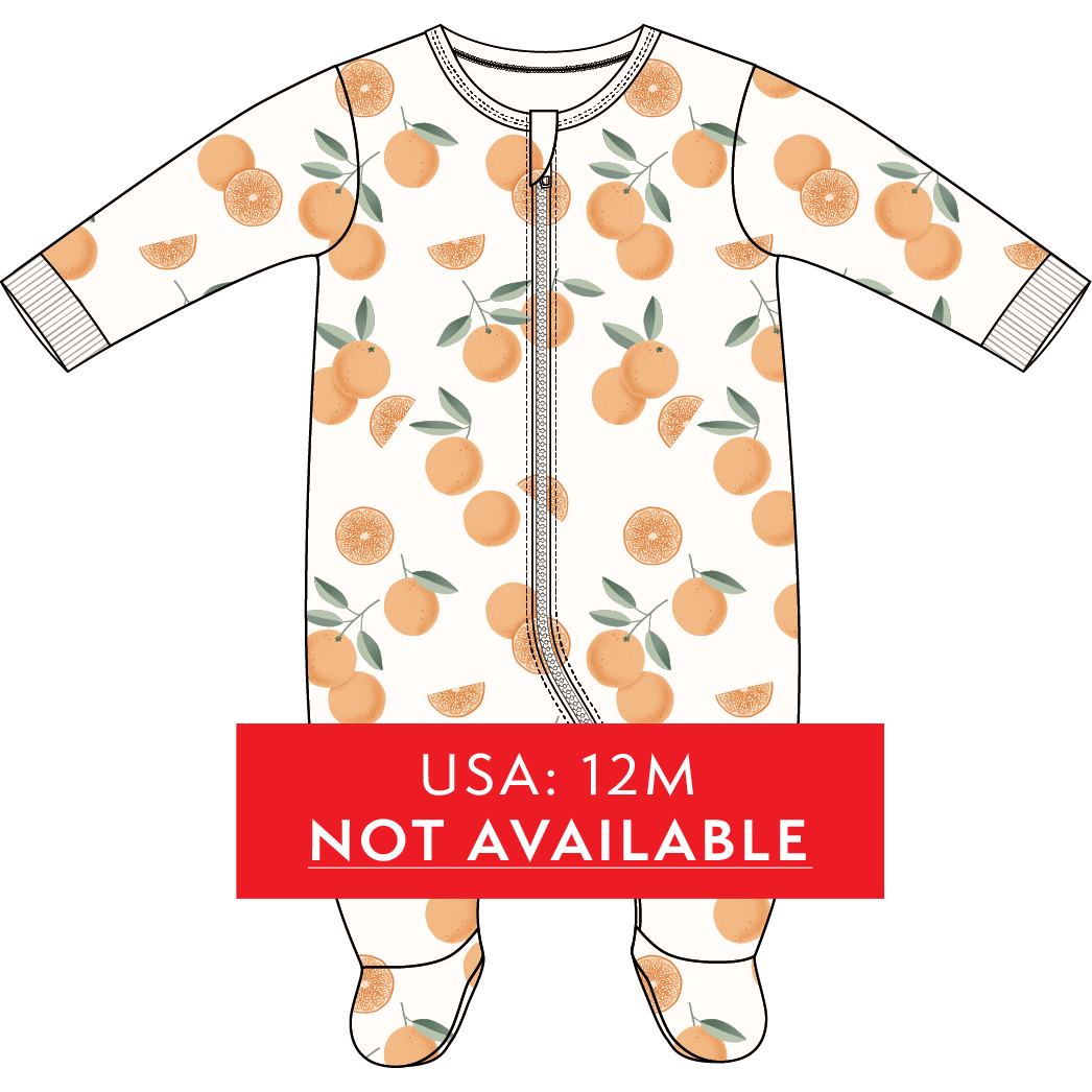 Infant Footed Sleeper Asst Prints