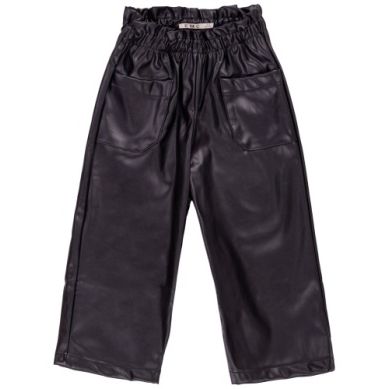 STRETCH ECO LEATHER PANTS