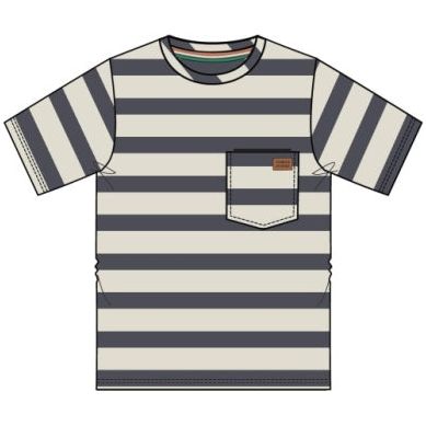 BOYS SHORT SLEEVE STRIPE TEE