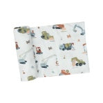 Construction Alphabet - Swaddle Blanket