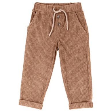 BOYS STRETCH CORD PANT BROWN