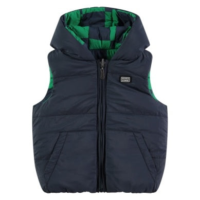 BOYS BODYWARMER REVERSIBLE