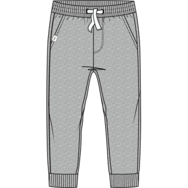 MILES BASICS HEATHER GREY JOGGER