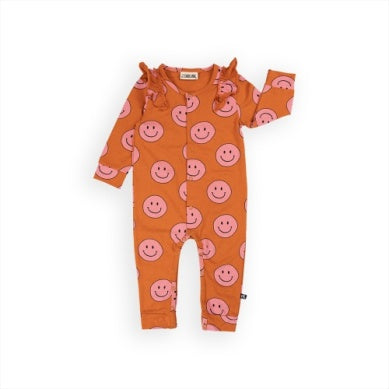 HAPPY FACE BABY JUMPSUIT GIRLS JERSEY