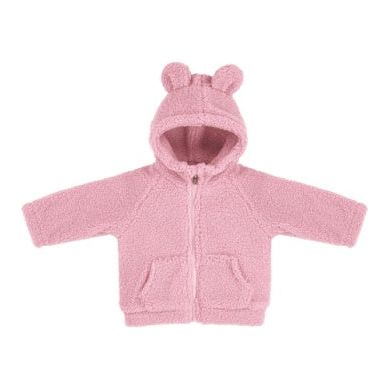 INFANT TEDDY FABRIC HOODIE JACKET