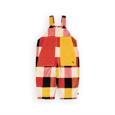 CHECKERS DUNGAREE VELVET