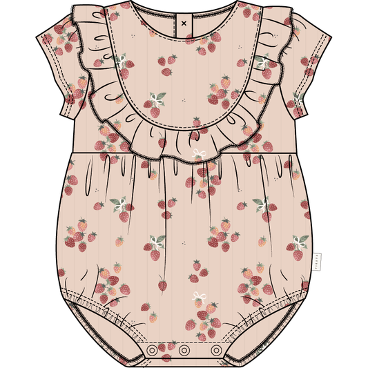 S/S BODYSUIT KNIT-PINK LT.