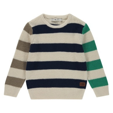BOYS LARGE STRIPE PULLOVER