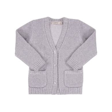 KNIT CARDIGAN WITH LUREX