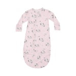 Gray Elephants - Pink Bundle Gown