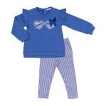 STRETCH FLEECE AND PRINTED MILANO STITCH SET