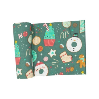 Christmas Treats Swaddle Blanket