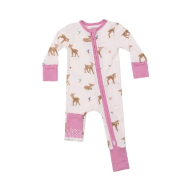 Soft Deer - 2 Way Zipper Romper