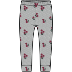 ROSES PRINT ON HEATHER GREY LEGGINGS