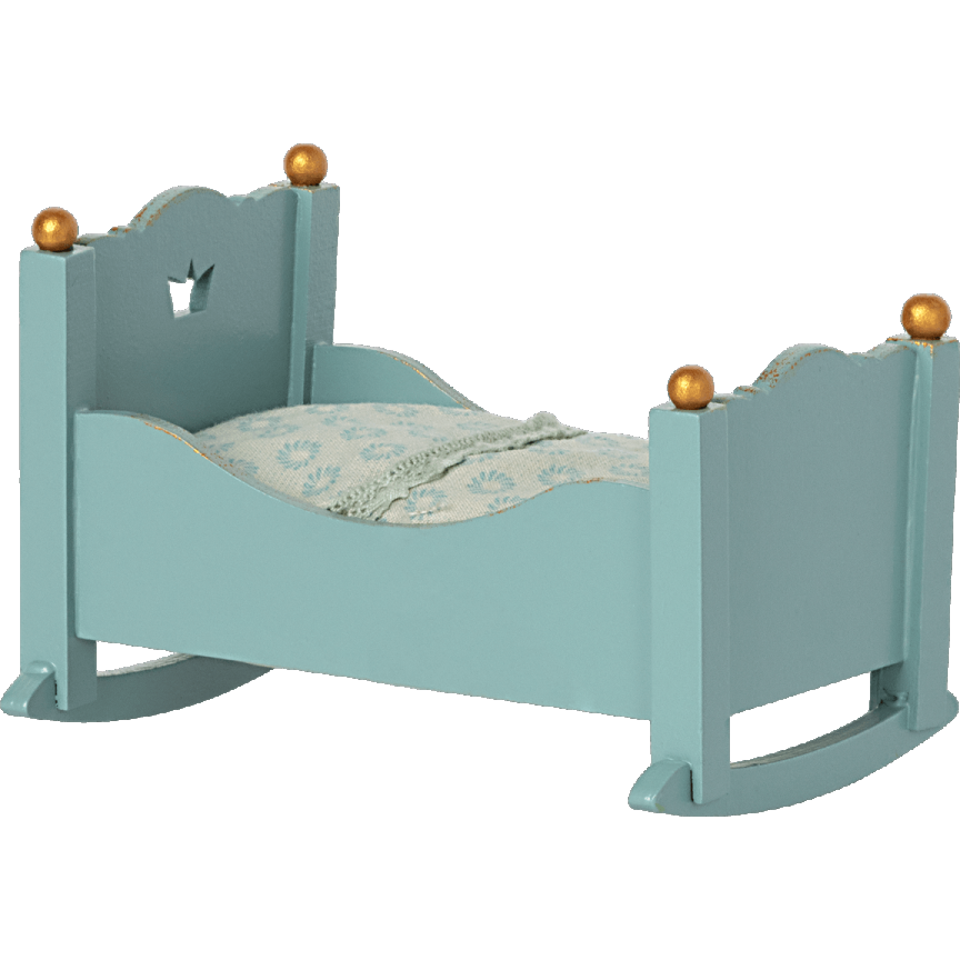 Cradle, Baby Mouse Blue or Rose