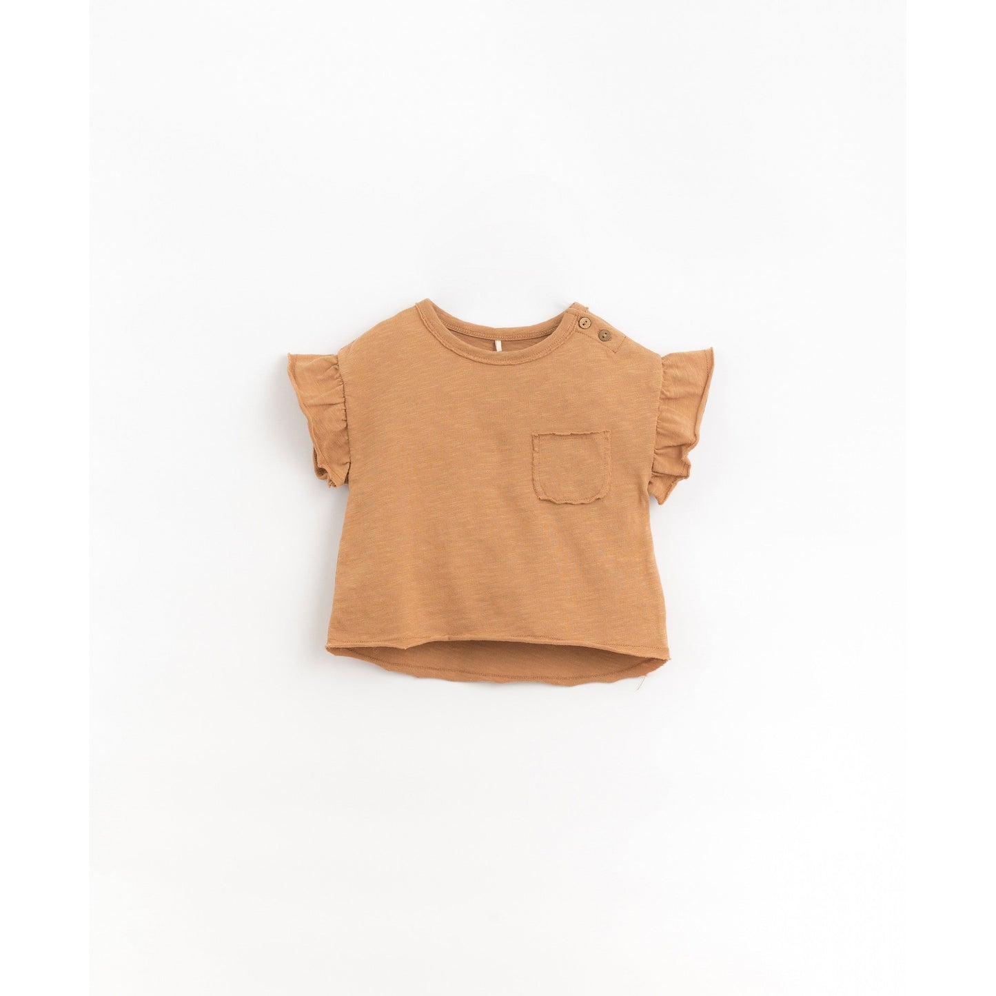 T-shirt in organic cotton with a front pocket