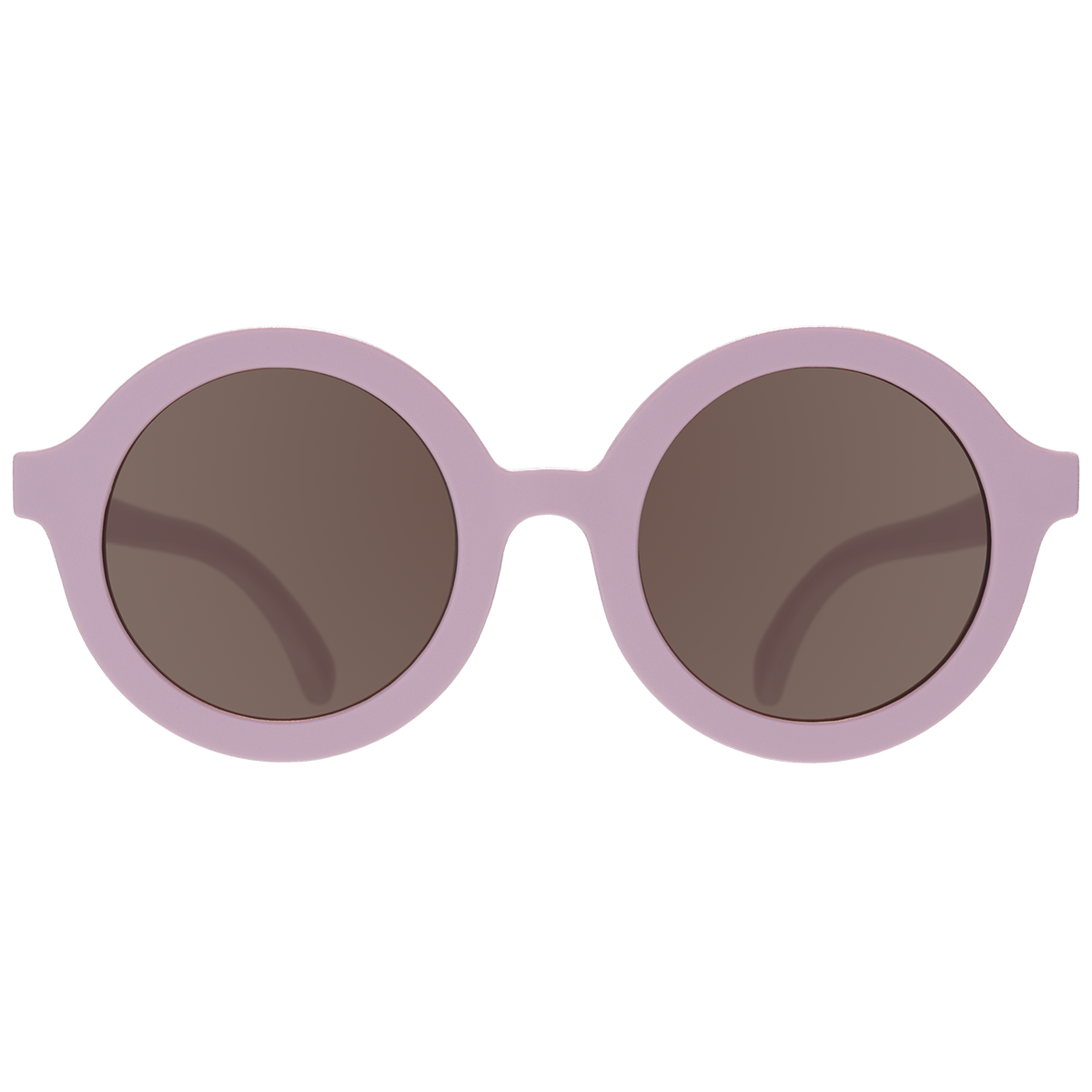 Euro Round Playfully Plum Sunglasses with Amber lens
