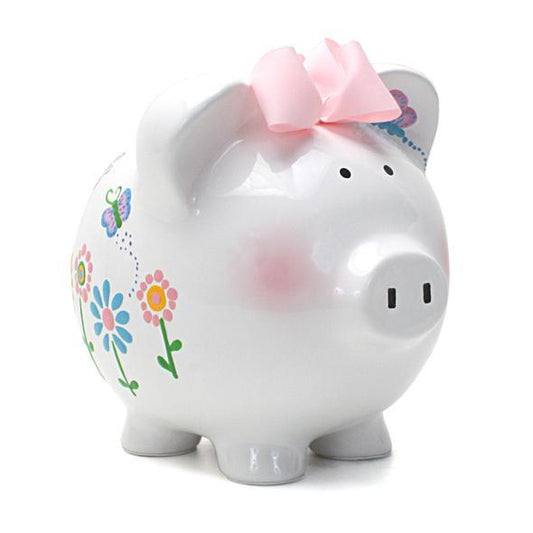 Child to Cherish Flutterflies Piggy Bank