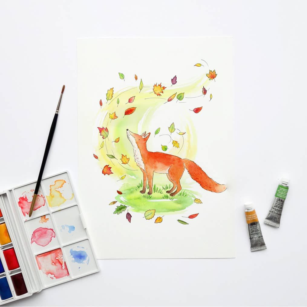 A Fox Called Frederick A4 Art Print
