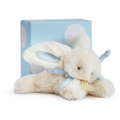 Blue Plush Bunny 6.3in