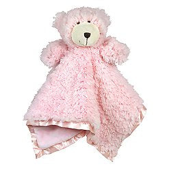 Cuddle Bud Blankie Pink Bear
