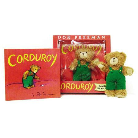 Corduroy, book and bear set