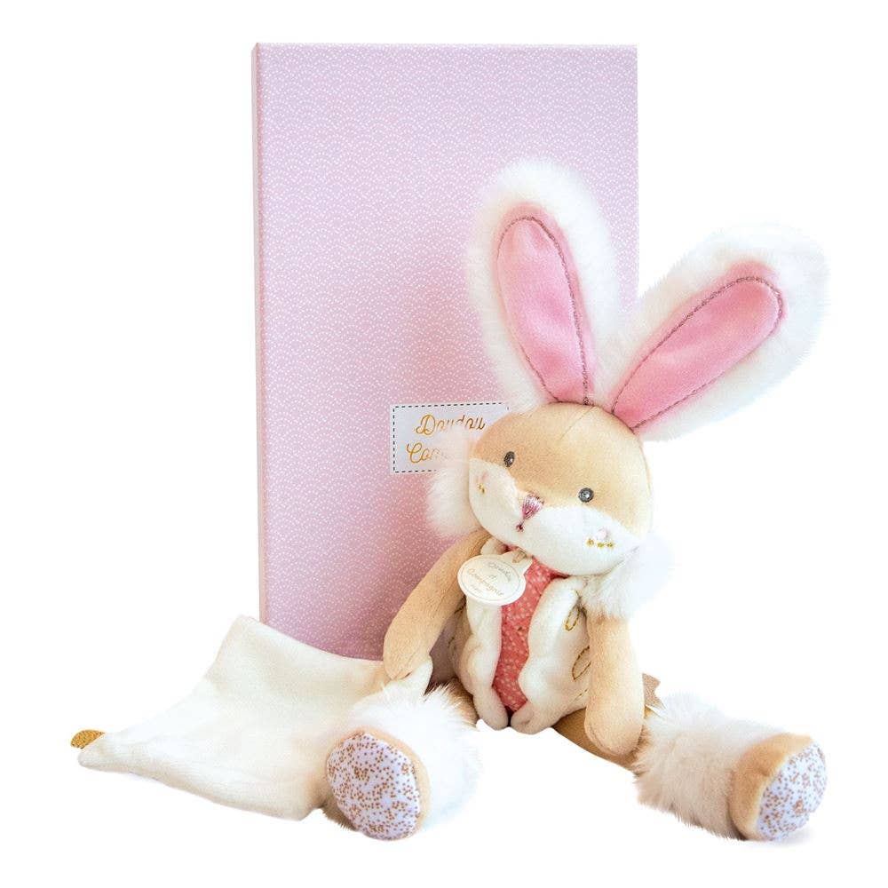 Sugar Bunny Pink Plush Bunny – Apple Blossom Baby And Decor