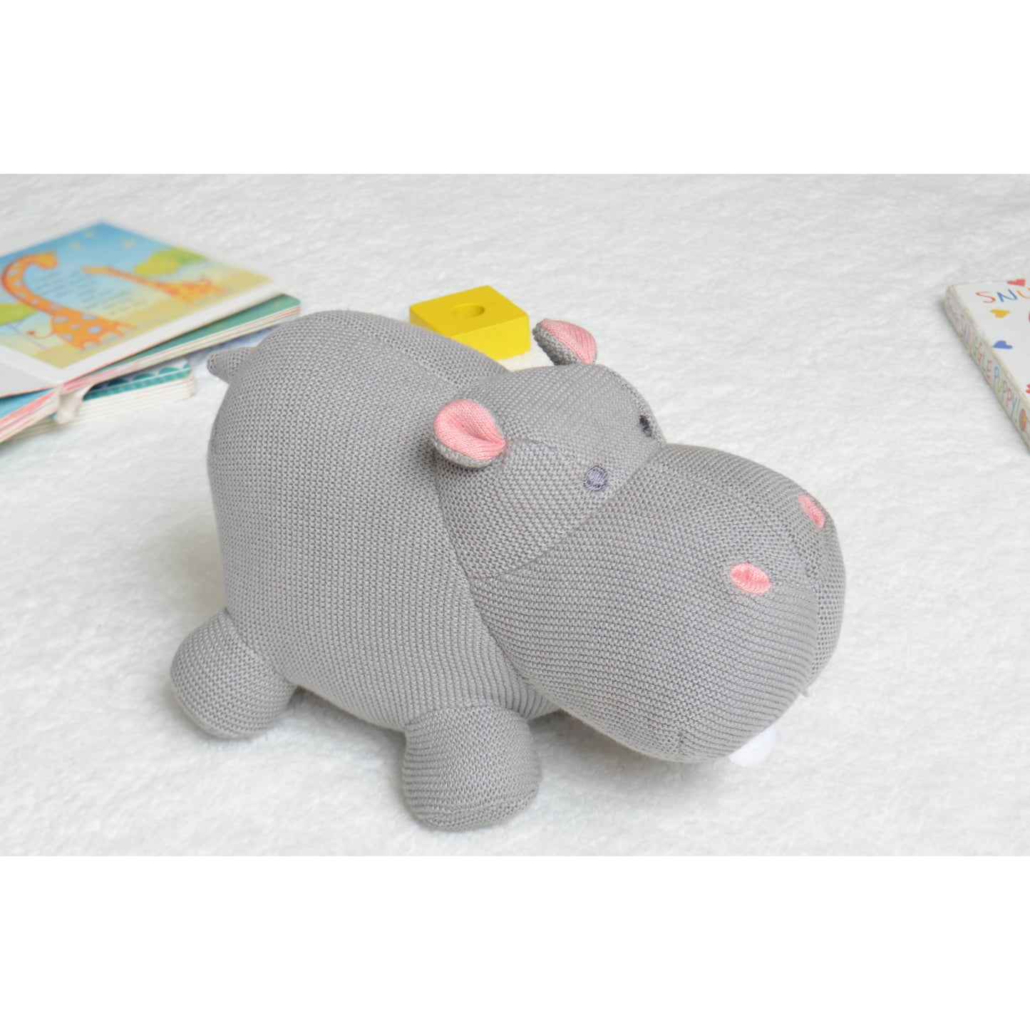 Henry The Hippo Knitted Toy