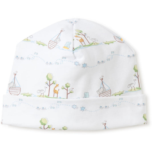 Blue Noah's Print Hat