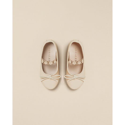 CLARA BALLET FLATS | NATURAL