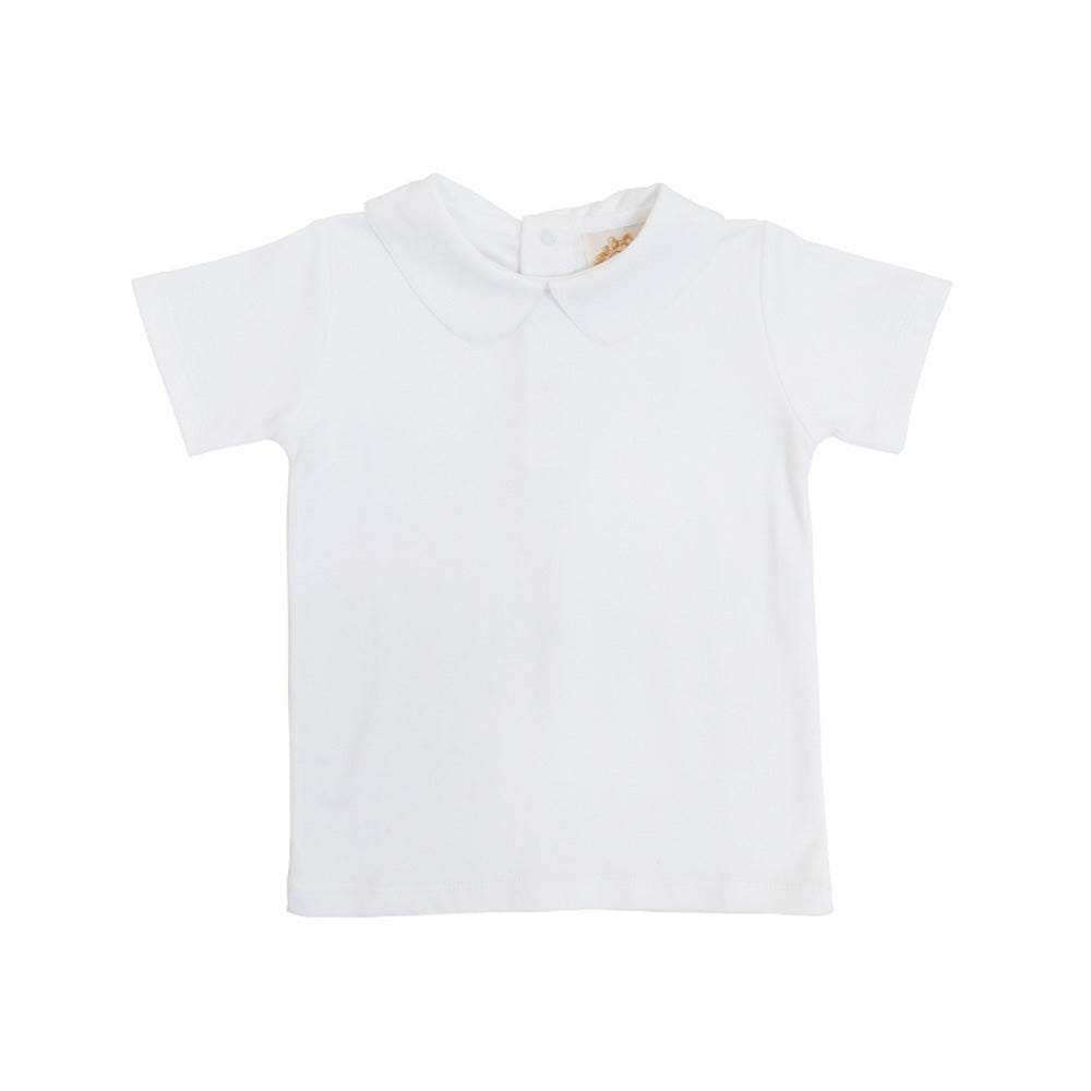 White peter hot sale pan collar onesie