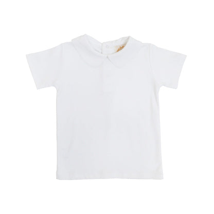 Peter Pan Collar Shirt & Onesie (Short Sleeve Woven)