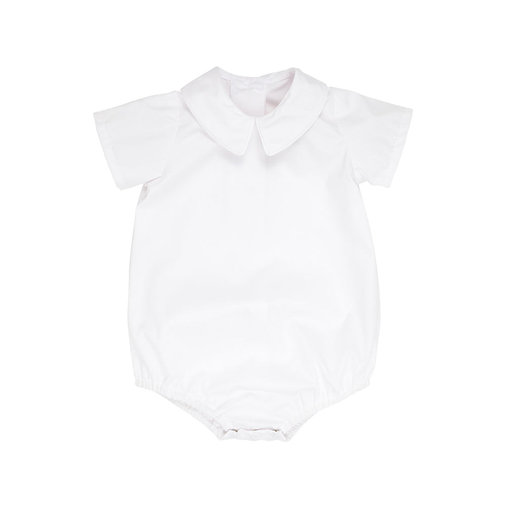 Peter Pan Collar Shirt & Onesie (Short Sleeve Woven)