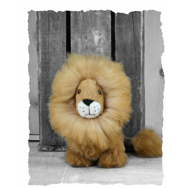 Alpaca Stuffed Animal - Lion 12"