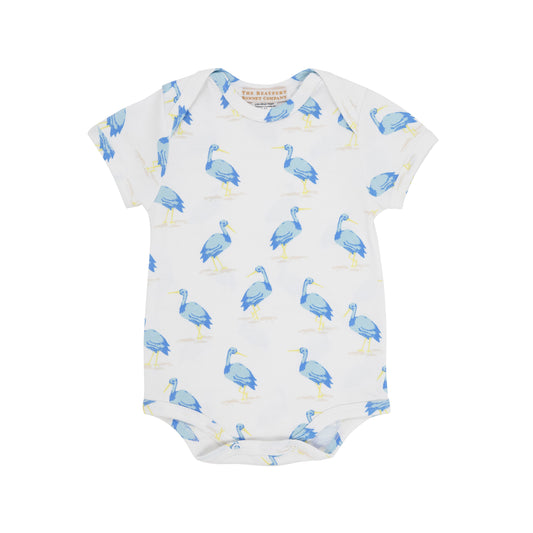 Walt Onesie Seaside Stork